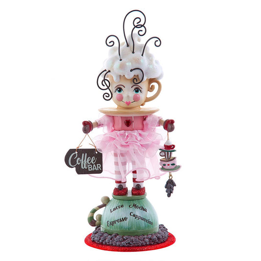 12" Hollywood™ Coffee Girl Nutcracker | Kurt Adler