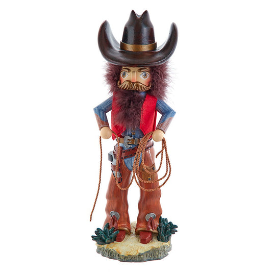 18" Hollywood™ Cowboy Nutcracker with Lasso | Kurt Adler