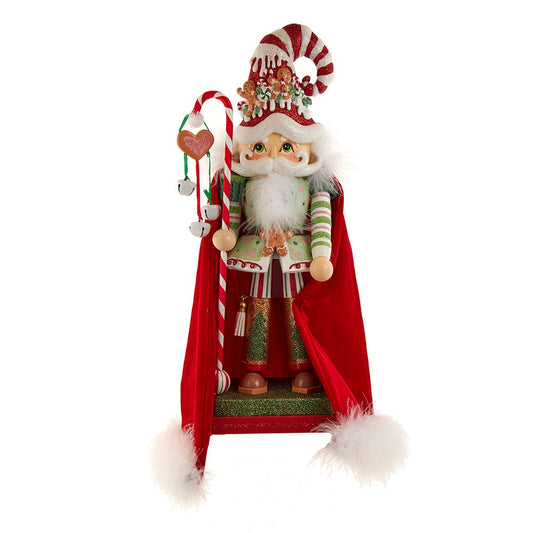15" Hollywood™ Gingerbread Candy Santa Nutcracker | Kurt Adler