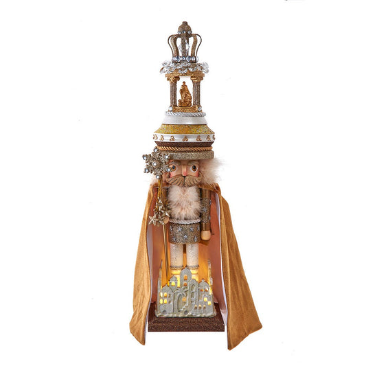 19" Battery-Operated Hollywood™ “O Holy Night” Lighted Nutcracker | Kurt Adler