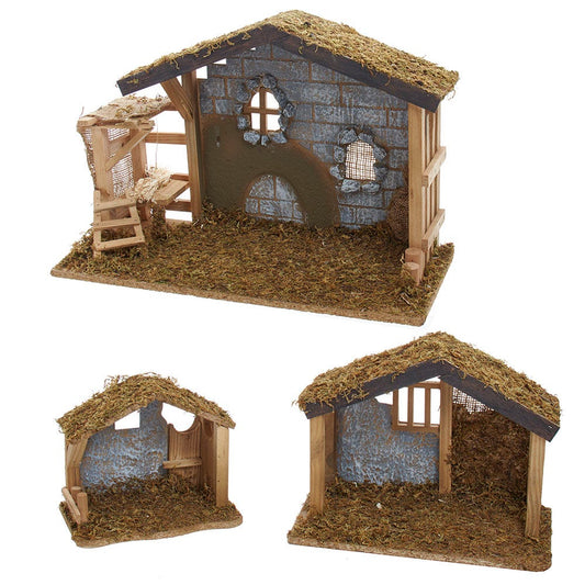 Stable Décor Set (3-Piece, 7.8"–18.1") | Kurt Adler