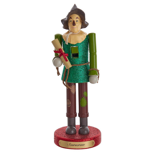 Wizard of Oz Kurt Adler 10-Inch Scarecrow Nutcracker