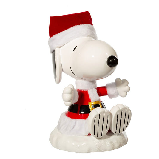 Peanuts Santa Snoopy Tree Topper