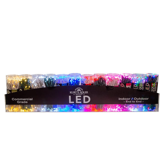 34" Endcap Display for LED Tube Lights | Kurt Adler Retail Fixture