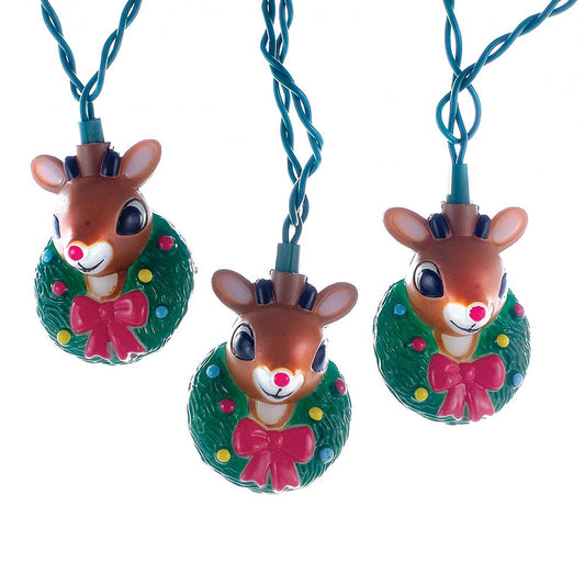 Rudolph the Red-Nosed Reindeer Kurt Adler 10-Light Light Set