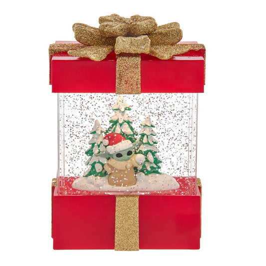 7-Inch Battery-Operated The Child and Tree Water Musical Gift Box Table Piece