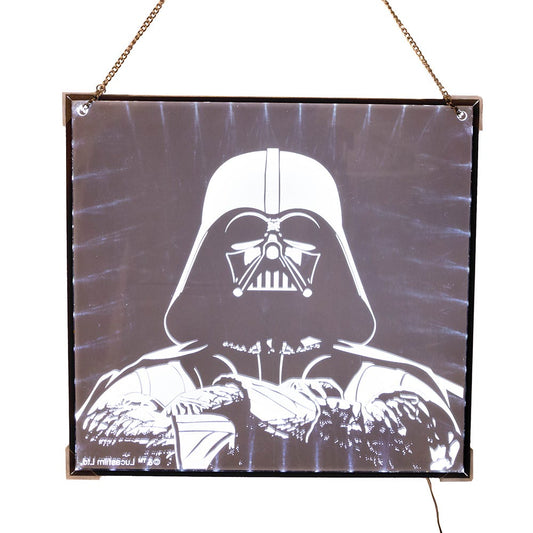 Kurt S. Adler Kurt Adler 15-Inch Darth Vader LED Light-Up Wall Décor,Black
