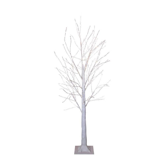 4' Winter White Twig Tree with 500 Warm White Lights | Kurt Adler