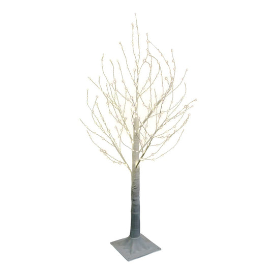 Kurt S. Adler Winter White Twig 300-Light Warm Fairy LED Tree, 3-Foot