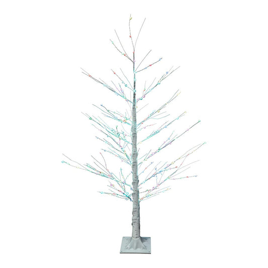 4' Birch Tree with 300 RGB Fairy Lights | Kurt Adler