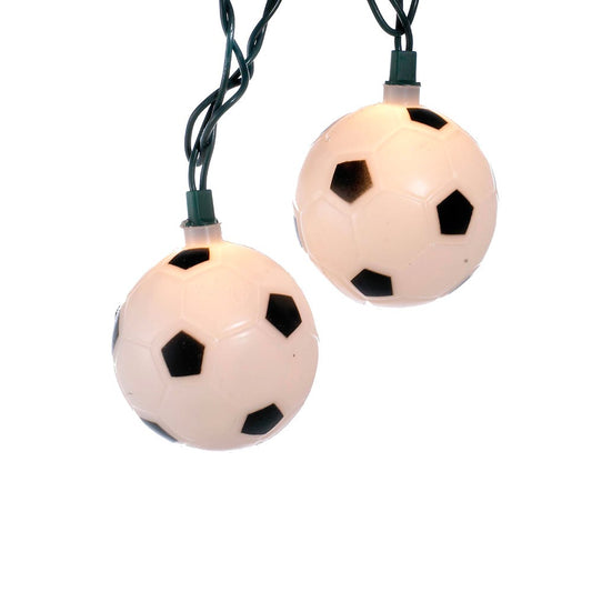 Kurt Adler Soccer Ball Light Set, 10 Light