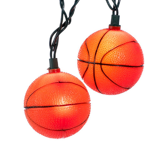 Kurt Adler Basketball Light Set, 10 Light