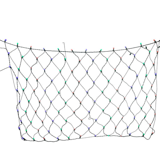 Kurt S. Adler 120-Light 8-Function Frost Net Light Set