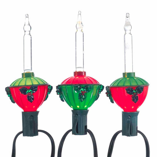 Kurt Adler UL 7 C7 New Bubble Light Set, red/Green