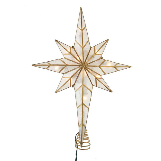 Kurt S. Adler 16.7-Inch UL 10-Light Bethlehem Star Treetop