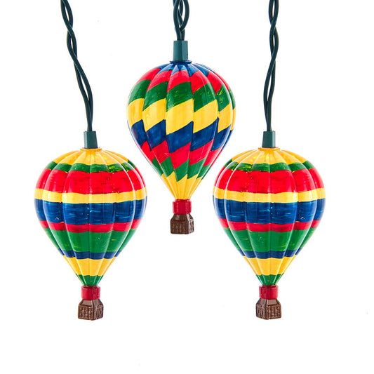 UL 10-Light Hot Air Balloons Light Set | Kurt Adler