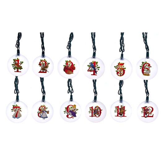 UL 12-Light “12 Days of Christmas” Light Set | Kurt Adler