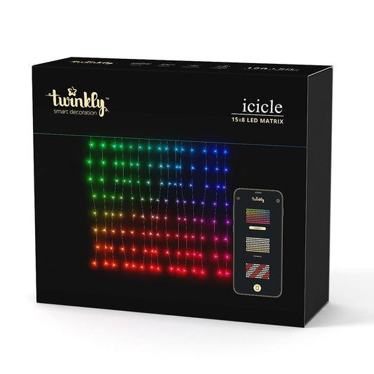120-Light RGB LED Twinkling Icicle Light Set | Kurt Adler